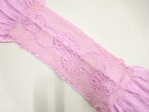 正絹　絞り　帯揚げ